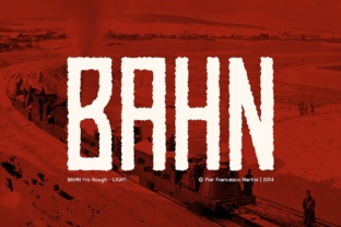 Bahn Light: The Display Font for Bold Campaigns