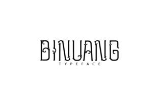 Binuang: A Decorative Display Font for Bold Branding