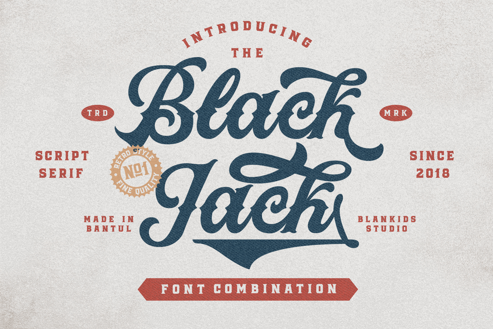Black Jack Display: A Vintage Font for Bold Marketing