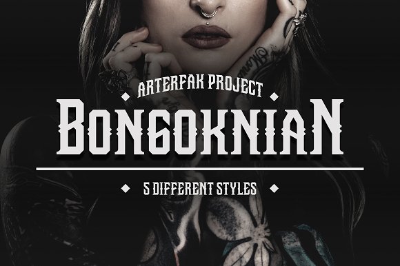 Bongoknian: A Bold Display Font for Campaigns