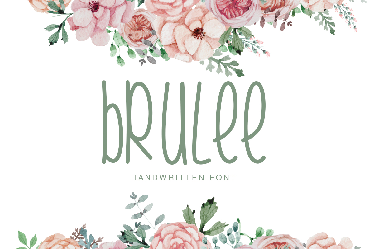 Brulee: A Premium Display Font for Business Branding