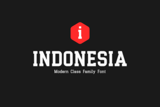 Indonesia: A Clean Slab Serif Font for Modern Editorial