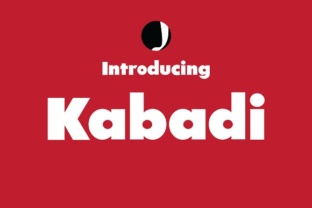 Kabadi: A Bold Display Font for Editorial Impact
