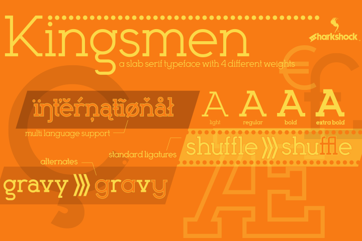 Kingsmen: A Vintage Slab Serif for Bold Branding