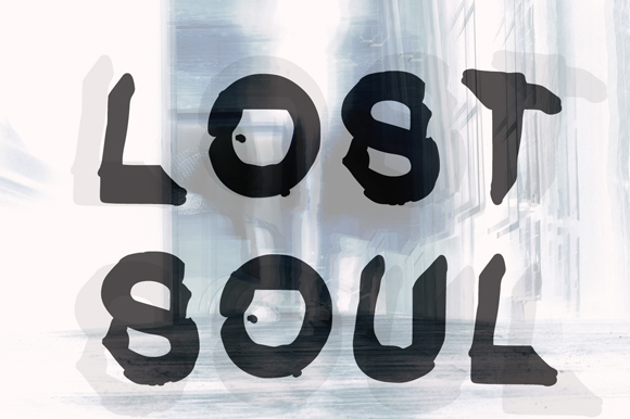 Lost Soul: A Spooky Display Font for Editorial Design