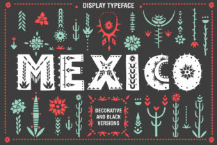 Mexico Duo: A Playful Display Font for Small Business Branding