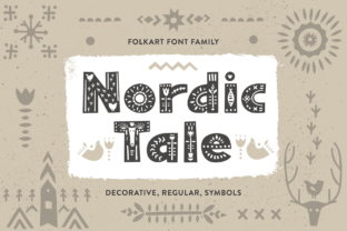 Nordic Tale Family: A Premium Display Font for Brand Identity