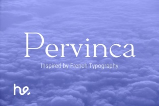 Pervinca: A Sharp Serif Font for Polished Brand Identity