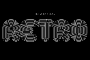Retro Free: A Bold Display Font for Web Design
