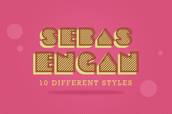 Sebasengan: A Versatile Display Font for Modern Web Design