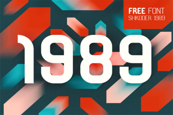 Shkoder 1989: A Retro Sporty Font for Makers
