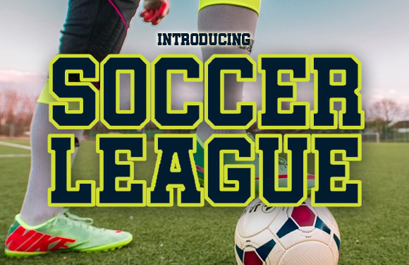 Soccer League: A Bold Display Font for Branding