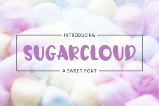 SugarCloud: A Sweet Display Font for Adorable Branding