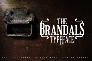 The Brandals: A Retro Serif Font for Makers