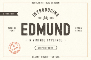 The Edmund: A Vintage Display Font for Modern Marketers
