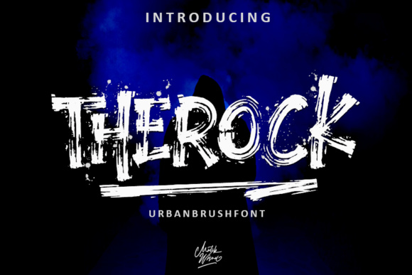 The Rock: A Dynamic Display Font for Editorial Design